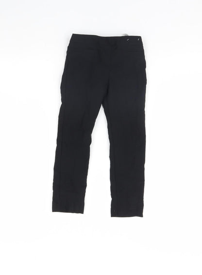 F&F Girls Black   Dress Pants Trousers Size 4 Years