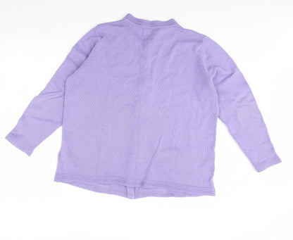 Womens UK Size 20 m&s Purple Jacket