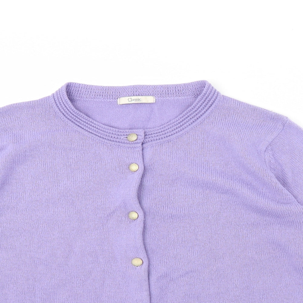 Womens UK Size 20 m&s Purple Jacket