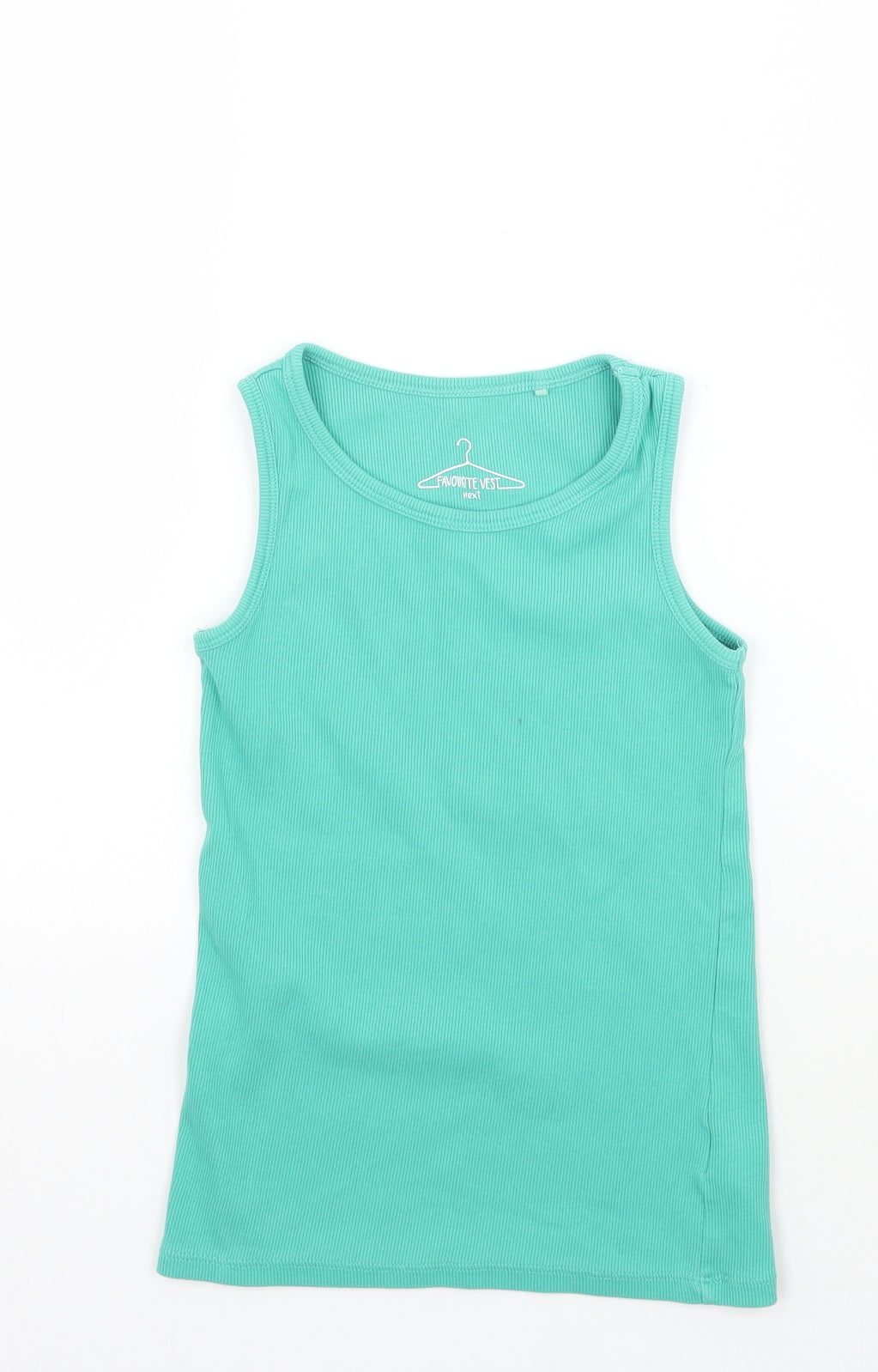 NEXT Girls Green   Basic Tank Size 7 Years