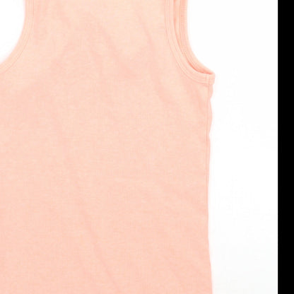 NEXT Girls Orange   Basic Tank Size 7 Years