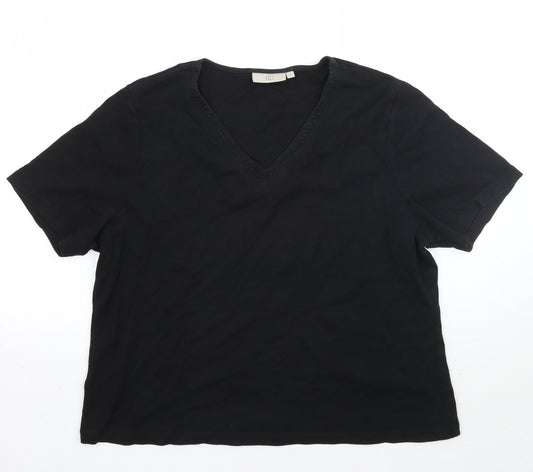 CC Womens Black   Basic T-Shirt Size XL