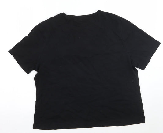 CC Womens Black   Basic T-Shirt Size XL