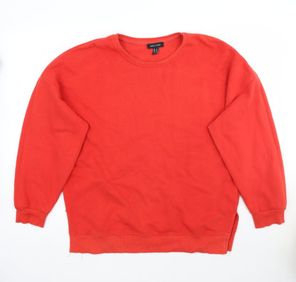 Womens UK Size 12 Newlook Red Pullover Jumper