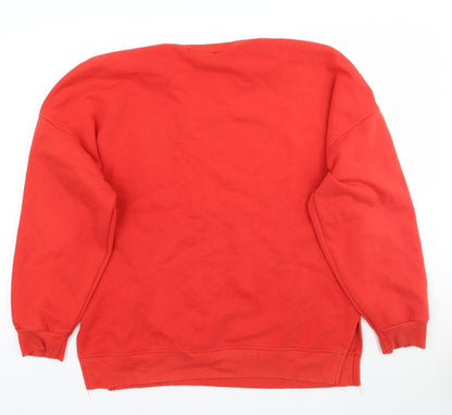 Womens UK Size 12 Newlook Red Pullover Jumper