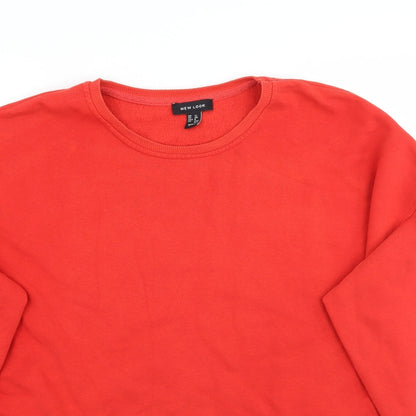 Womens UK Size 12 Newlook Red Pullover Jumper