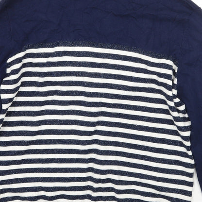 Womens UK Size M M&Co Blue Cardigan Jumper