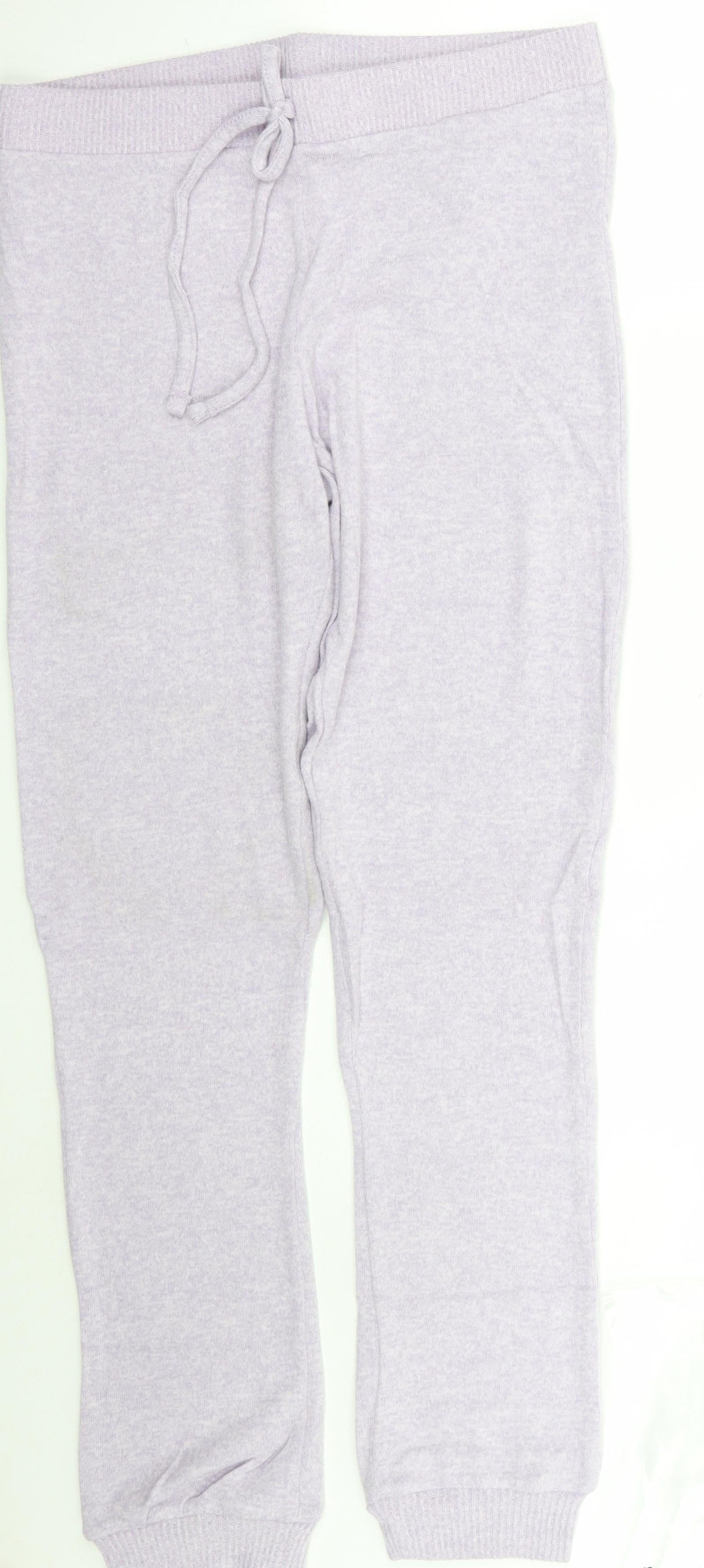 Womens UK Size S Primark Regular Fit Sweatpants Purple Trousers