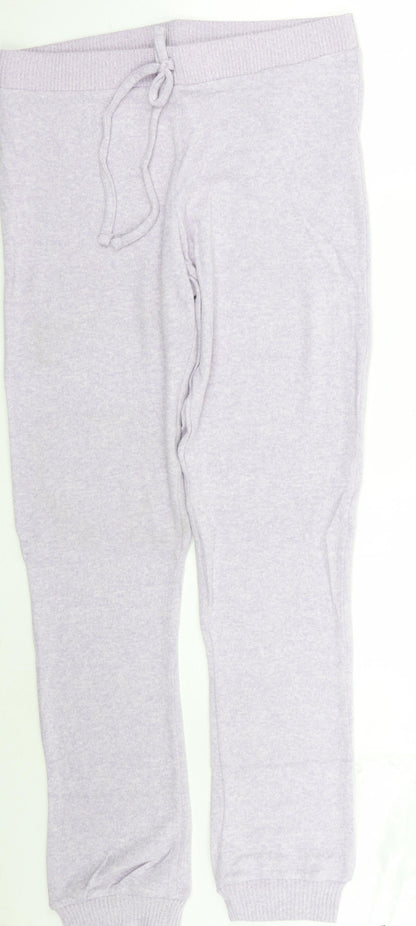 Womens UK Size S Primark Regular Fit Sweatpants Purple Trousers
