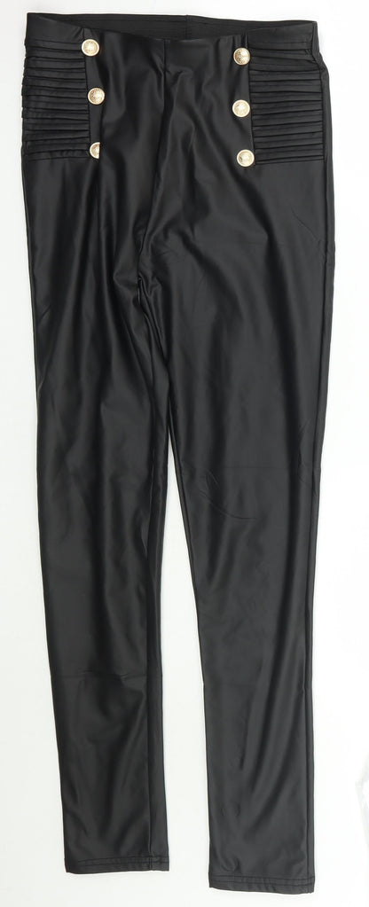 Preworn Womens Black   Jegging Trousers  L25.5 in