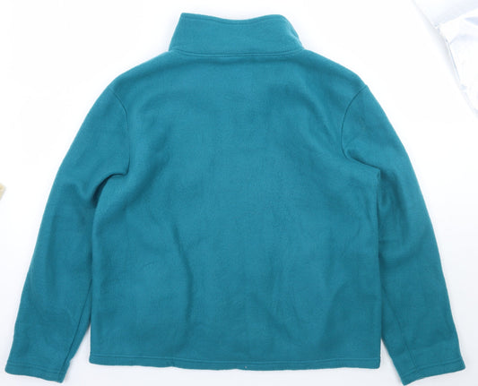 Womens UK Size M Anne De Lancay Green Jacket
