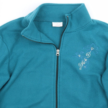 Womens UK Size M Anne De Lancay Green Jacket