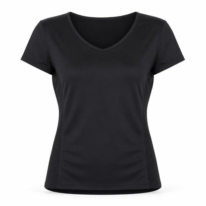 Womens UK Size M Terranova Black Basic T-Shirt