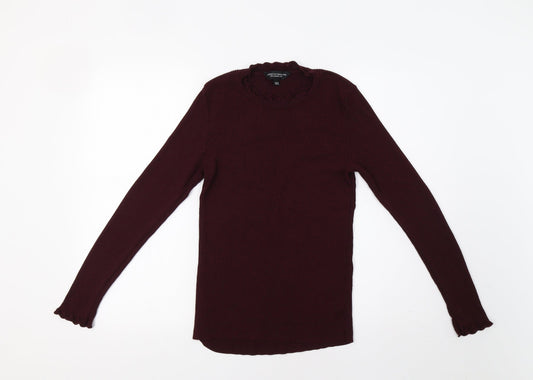 Womens UK Size 10 Dorothy Perkins Purple Pullover Jumper