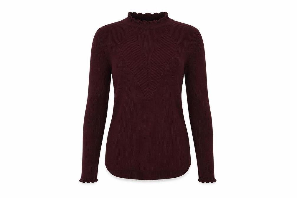Womens UK Size 10 Dorothy Perkins Purple Pullover Jumper