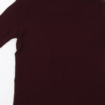 Womens UK Size 10 Dorothy Perkins Purple Pullover Jumper