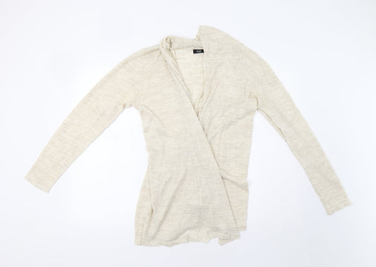 F&F Womens Beige   Cardigan Jumper Size 16