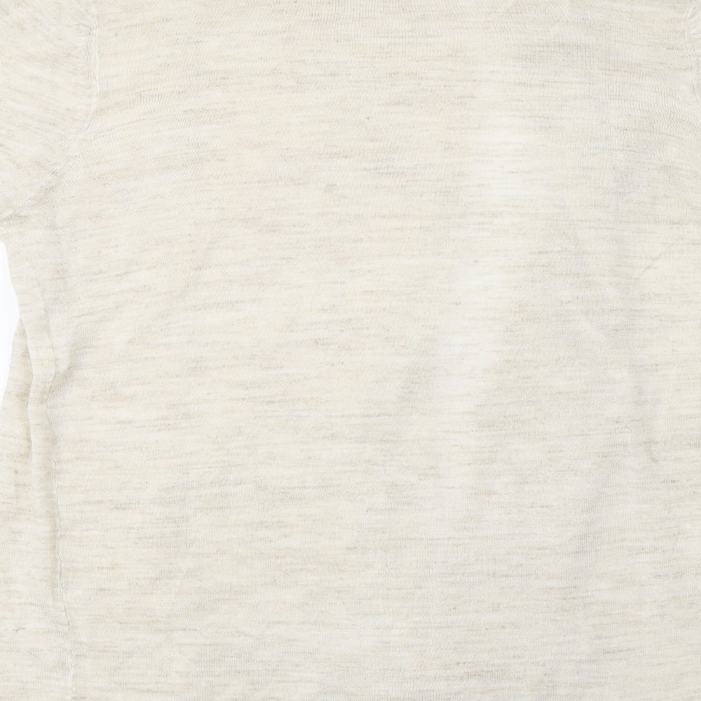 F&F Womens Beige   Cardigan Jumper Size 16