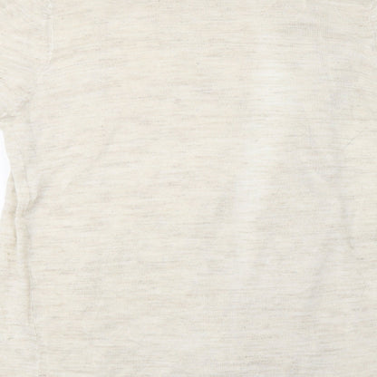 F&F Womens Beige   Cardigan Jumper Size 16