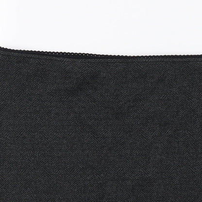 Impuls Womens Grey   Mini Skirt Size M