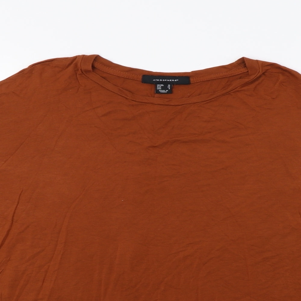 Primark Womens Brown   Basic Blouse Size 10