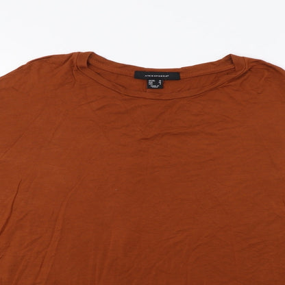 Primark Womens Brown   Basic Blouse Size 10