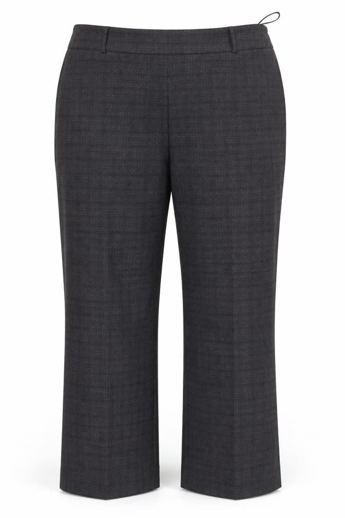 Country Casuals Womens Purple Check Dress Pants Trousers Size 18 L28 in