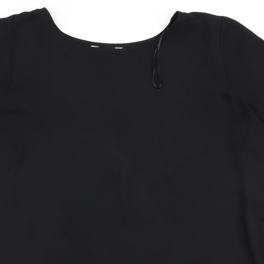 Florence and Fred Womens Black   Basic Blouse