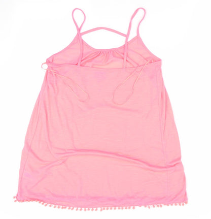 Papaya Womens Orange   Camisole T-Shirt Size S