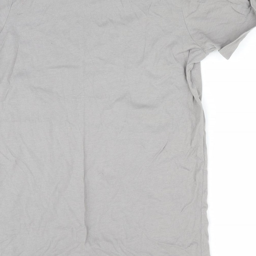 TU Boys Grey   Basic T-Shirt Size 11 Years  - Los Angeles