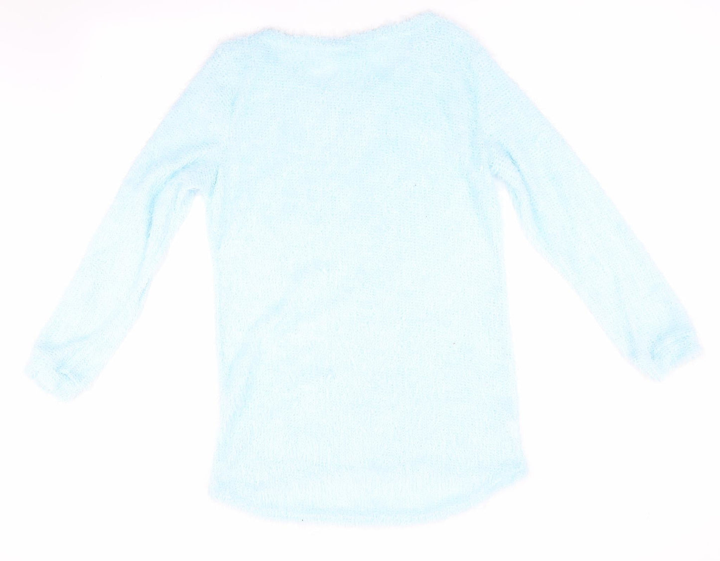 Womens UK Size  Preworn Blue Pullover Jumper