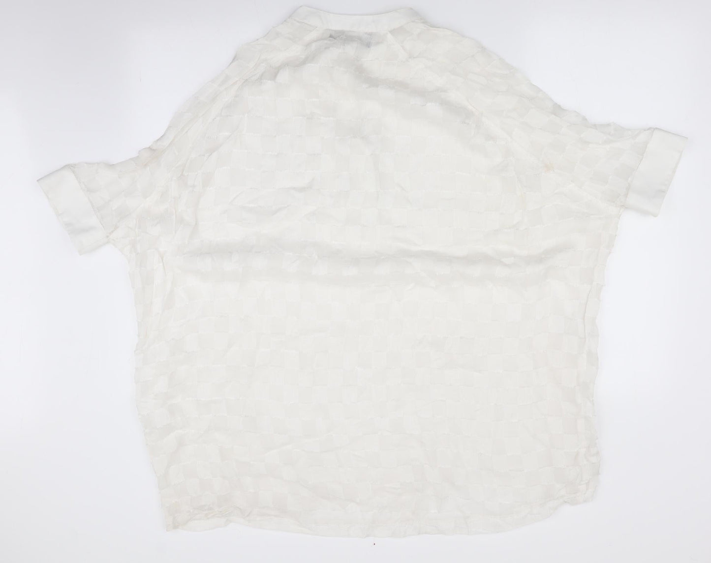 Womens UK Size  Religion Ivory Basic Blouse
