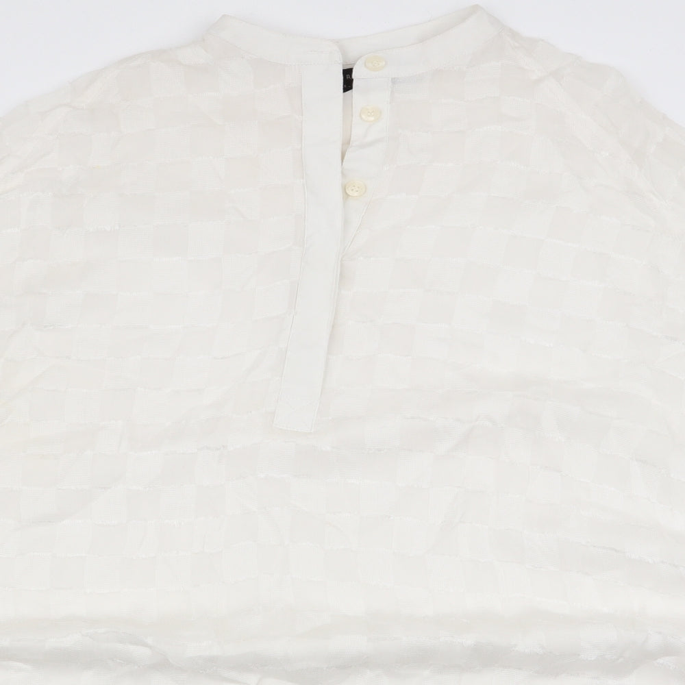Womens UK Size  Religion Ivory Basic Blouse