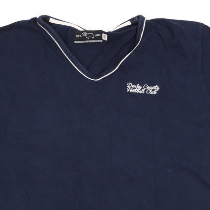 RAM Womens Blue   Basic T-Shirt Size 20  - Derby County Football Club