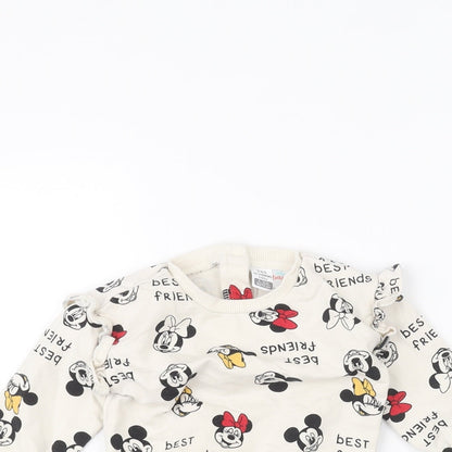 LC Waikiki Baby White   Pullover Jumper Size 6-9 Months