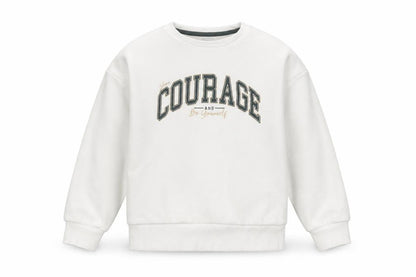Primark Girls White   Pullover Jumper Size 9-10 Years