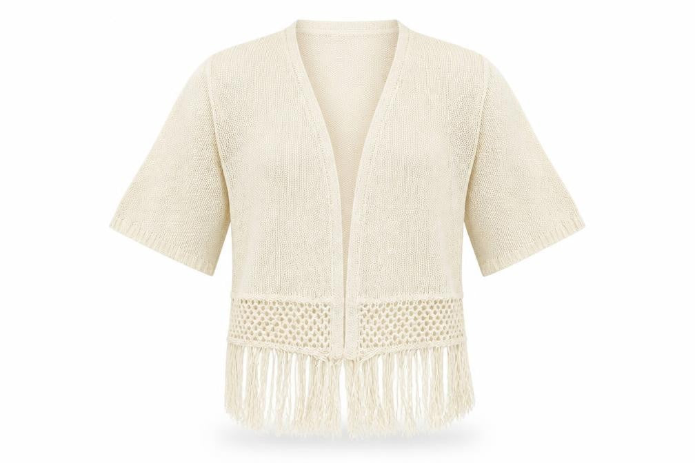 Womens UK Size XS Atmosphere Beige Cardigan Jumper