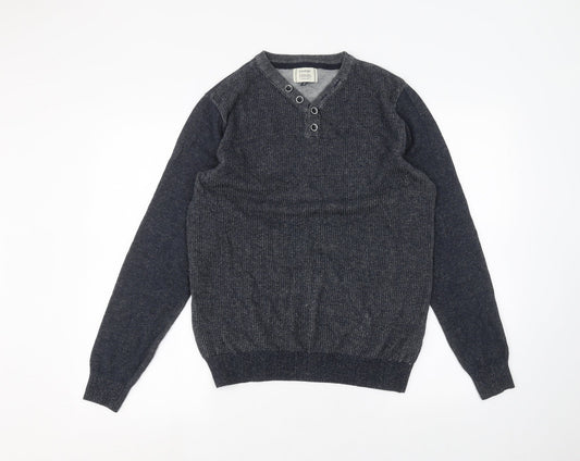 George Mens Blue   Pullover Jumper Size S
