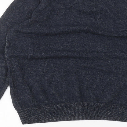 George Mens Blue   Pullover Jumper Size S