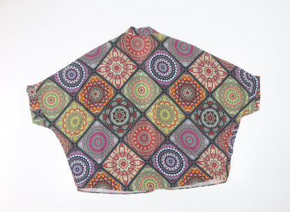 Womens UK Size M Boohoo Multicoloured Jacket