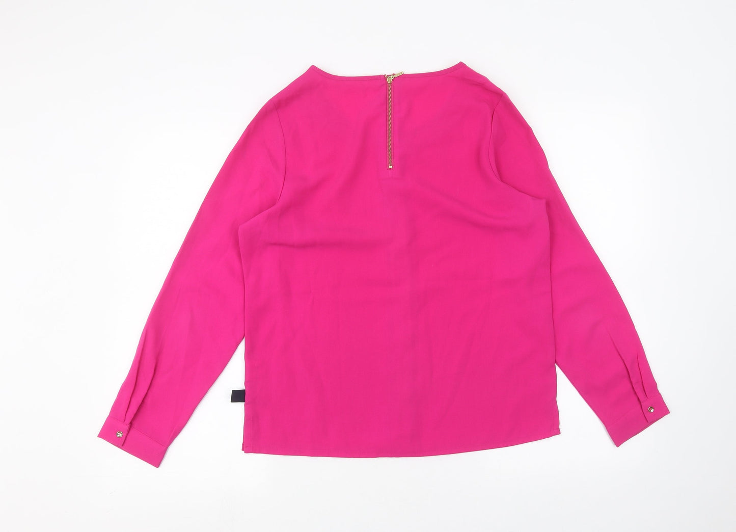 Womens UK Size 10 Preworn Pink Basic T-Shirt
