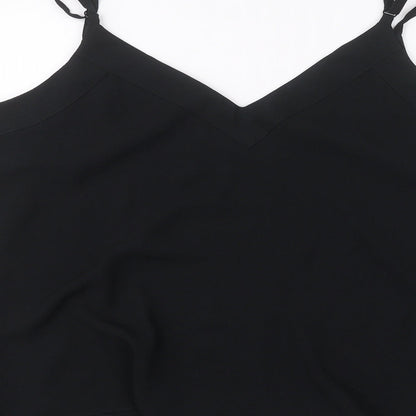 George Mens Black    T-Shirt Size 14