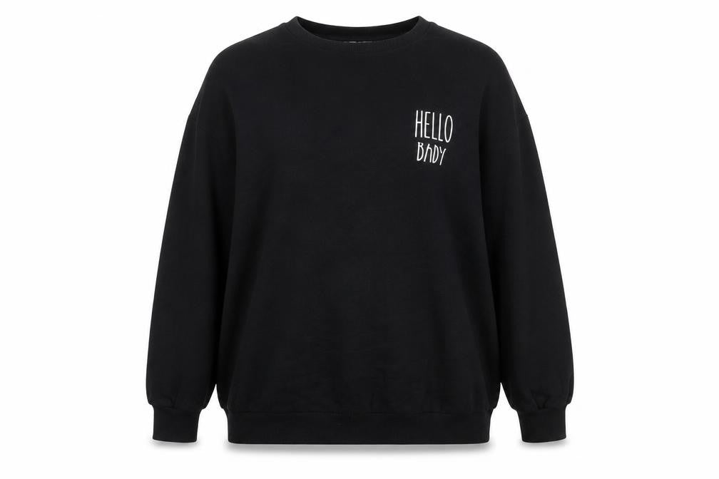 Womens UK Size L Primark Black Pullover Jumper