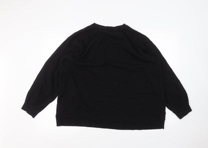 Primark Womens Black   Pullover Jumper Size L
