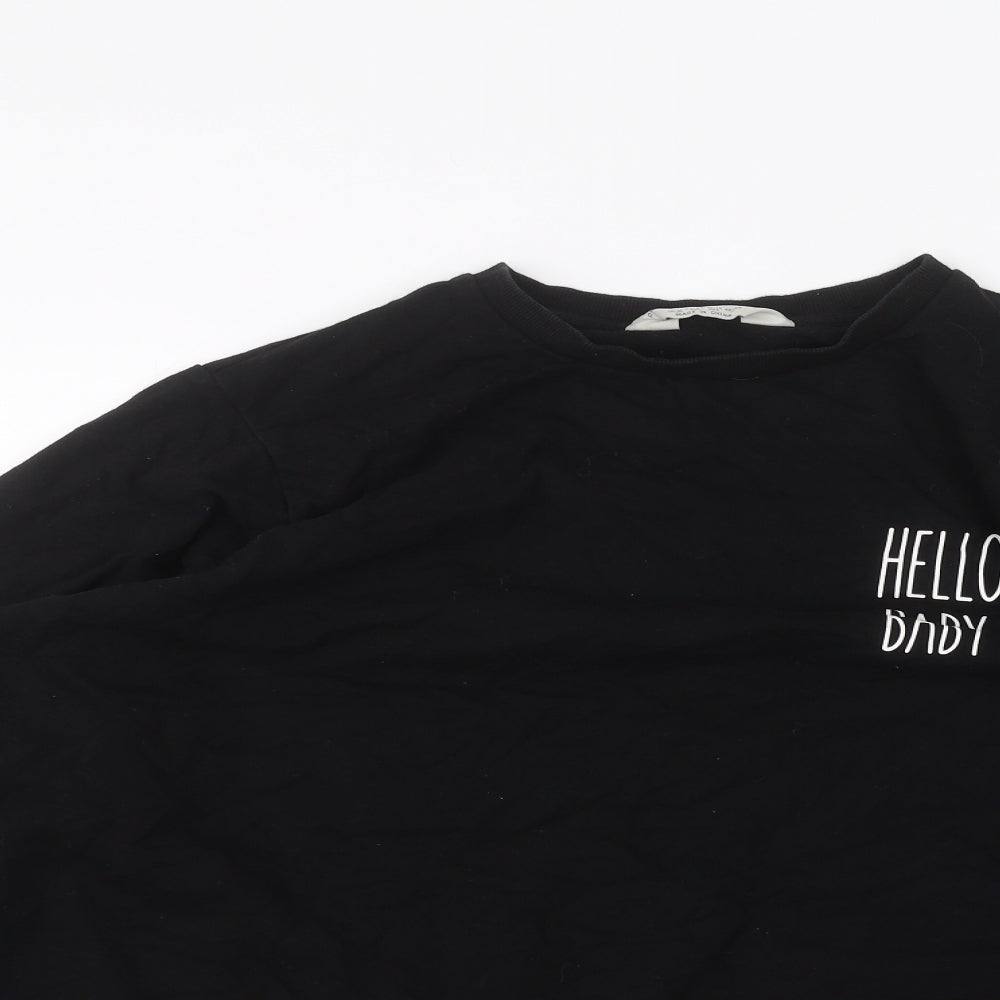 Primark Womens Black   Pullover Jumper Size L