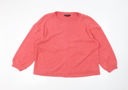 F&F Womens Pink   Pullover Jumper Size 14