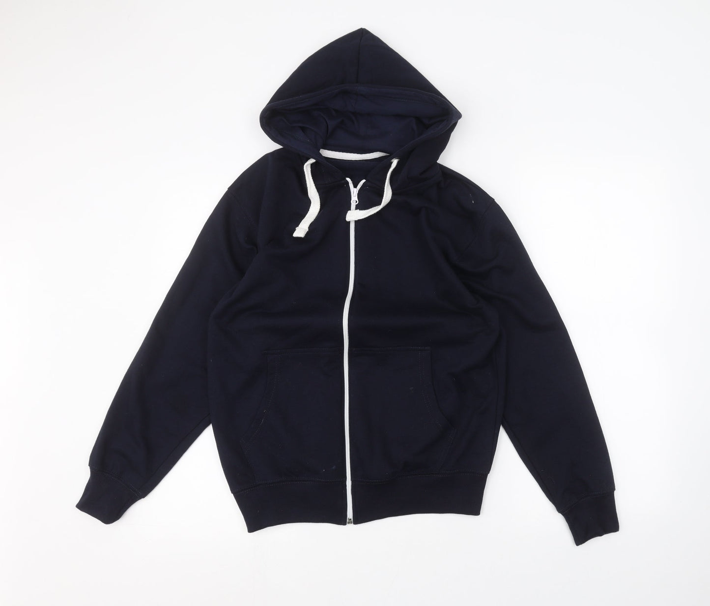 Preworn Womens Blue   Full Zip Hoodie Size L  - TIKTOK