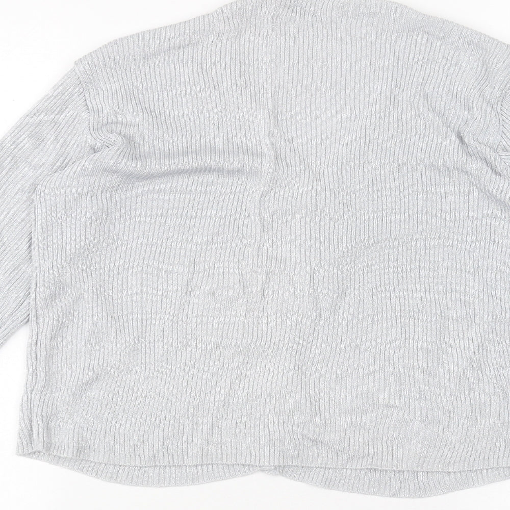 Gap Womens Silver   Cardigan Jumper Size L