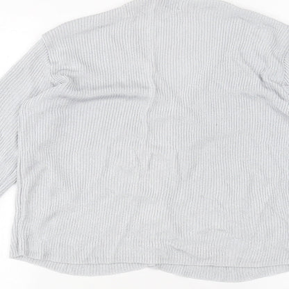 Gap Womens Silver   Cardigan Jumper Size L