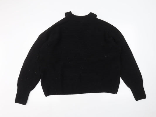 Primark Womens Black   Pullover Jumper Size L